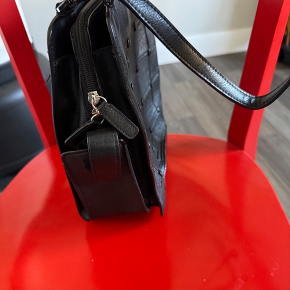 M.C. (Marc Chantal) Crossbody Black Handbag - Picture 4 of 5
